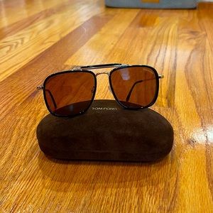 Tom Ford FT0665 Black/Brown Lens Sunglasses
